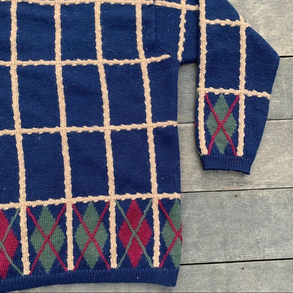 *Vintage* Pendleton Size Medium Button Up Cardiga… - image 5